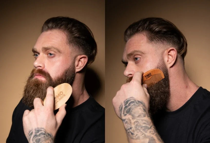 How to Use a Beard Comb and Brush Set Correctly