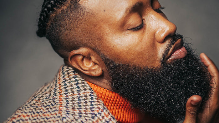 Black Man with Full Beard