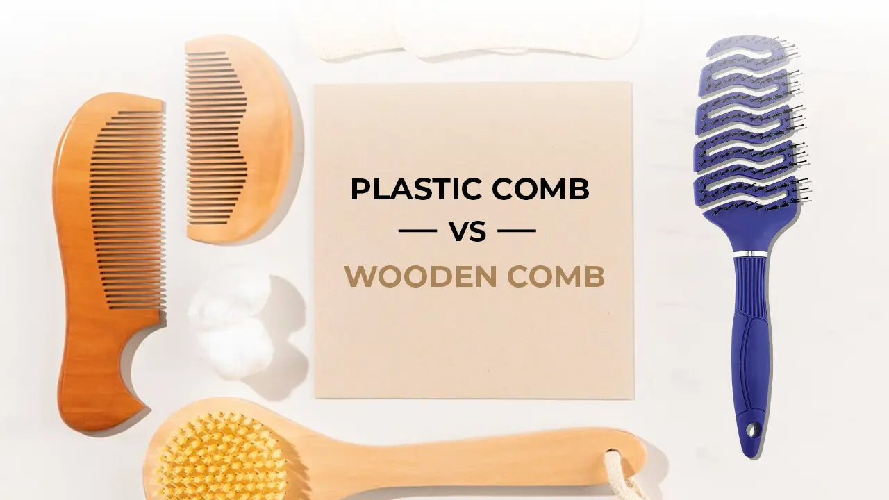 Wooden Combs vs Plastic Combs for Beard Grooming