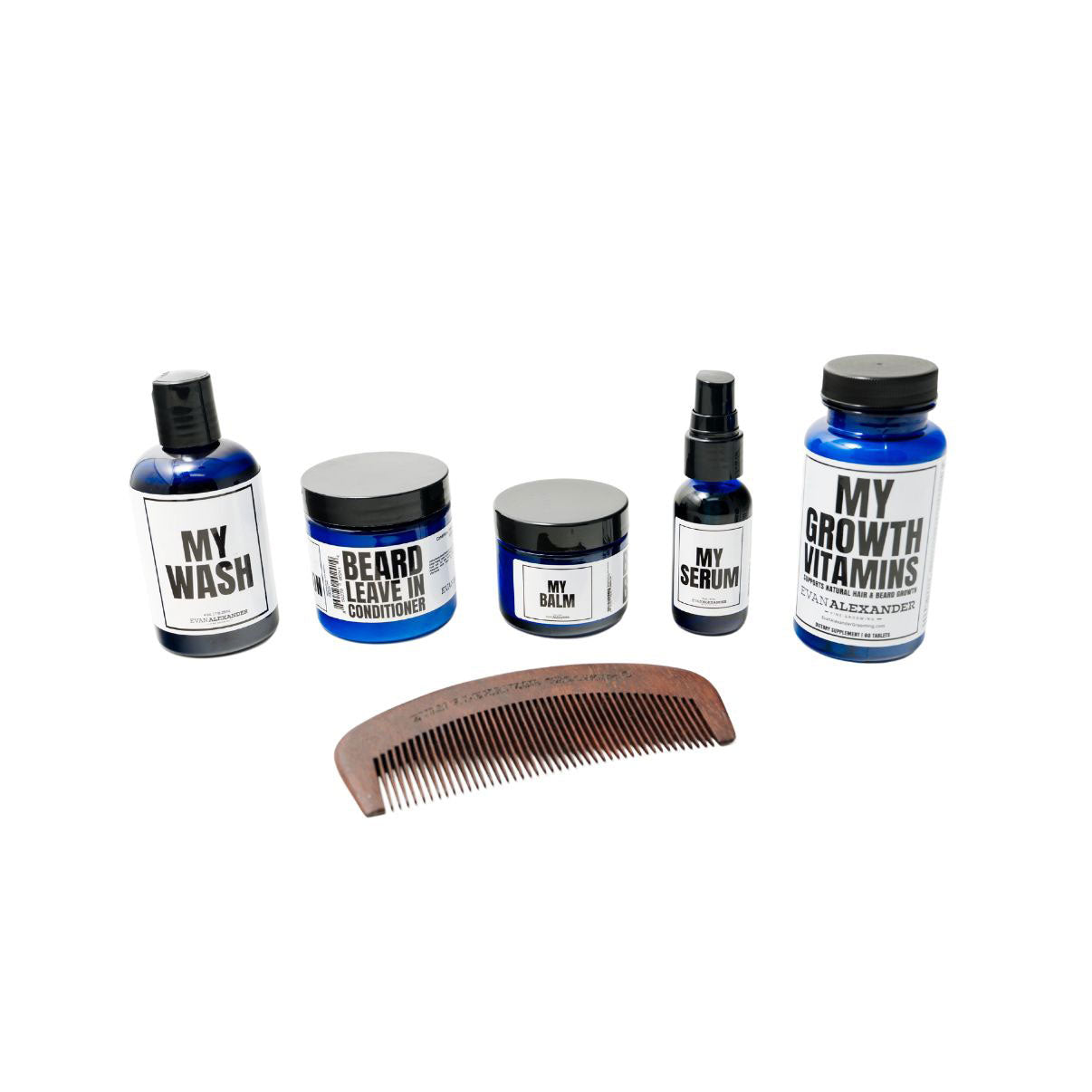 MY Growth Beard Kit w/Sandalwood Comb