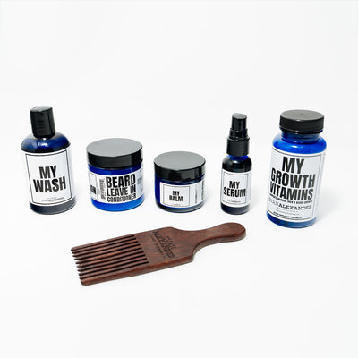 MY Growth Beard Kit w/Sandalwood Pick