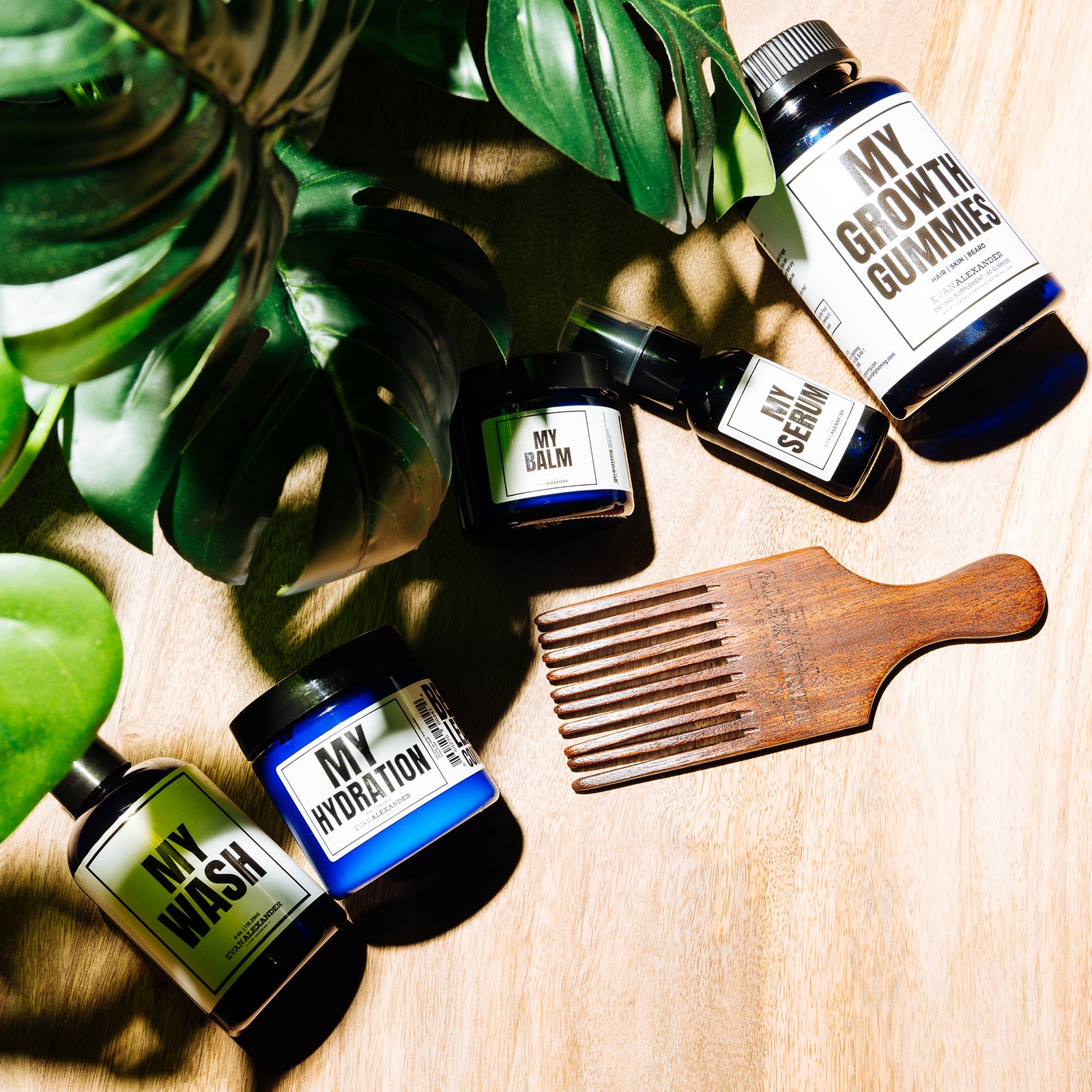 MY Growth Beard Kit w/Sandalwood Pick